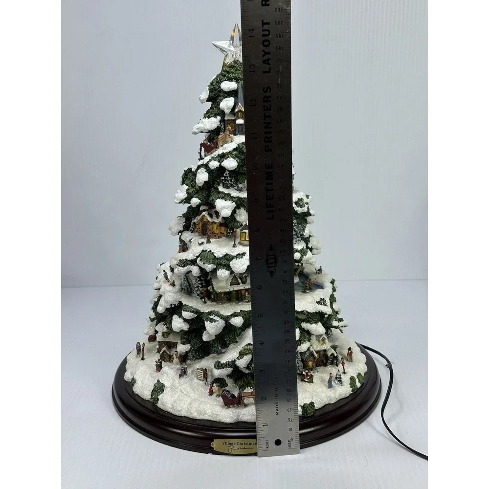 2004 Thomas‎ Kinkade Village Christmas Illuminated Tree 15